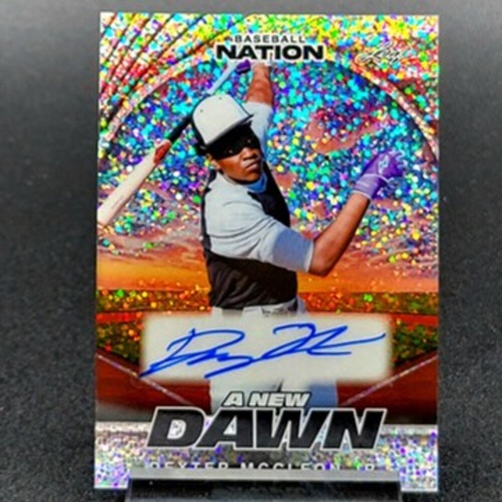 2025 Dexter McCleon Jr. 10/15 A New Dawn Auto Baseball/Football Top Prospect